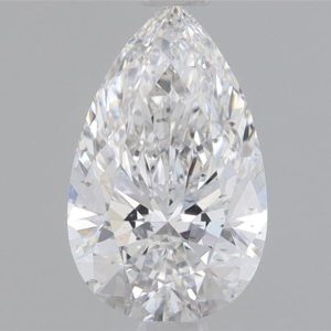 0.83 Carat Pear Cut Lab Diamond