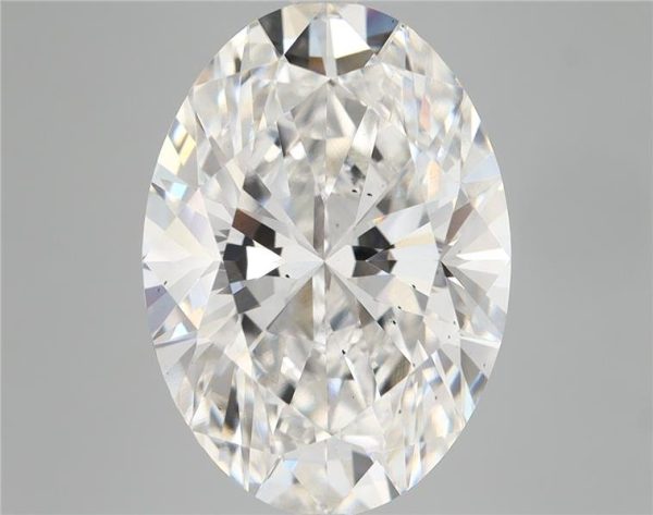 7.20 Carat Oval Cut Lab Diamond