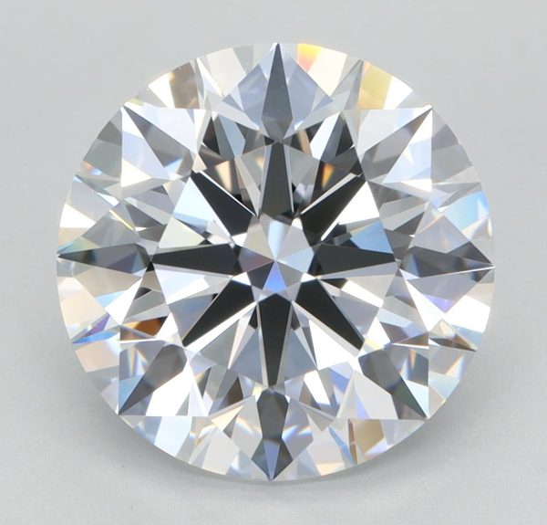 4.26 Carat Round Cut Lab Diamond