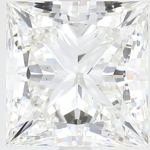 4.99 Carat Princess Cut Lab Diamond
