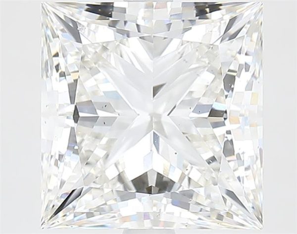 4.99 Carat Princess Cut Lab Diamond