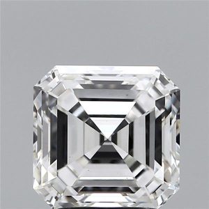 2.71 Carat Asscher Cut Lab Diamond