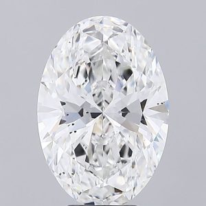 6.62 Carat Oval Cut Lab Diamond