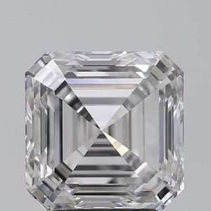 3.18 Carat Asscher Cut Lab Diamond