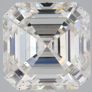 5.22 Carat Asscher Cut Lab Diamond