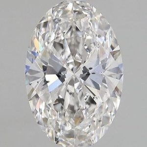 3.36 Carat Oval Cut Lab Diamond