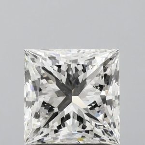 1.70 Carat Princess Cut Lab Diamond