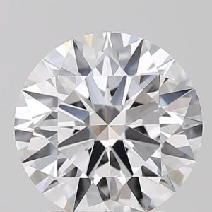 2.61 Carat Round Cut Lab Diamond