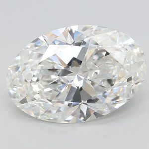 5.77 Carat Oval Cut Lab Diamond