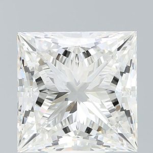11.62 Carat Princess Cut Lab Diamond