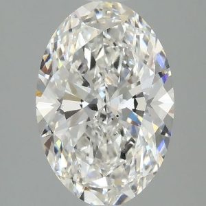 2.58 Carat Oval Cut Lab Diamond