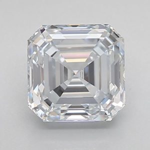 2.05 Carat Asscher Cut Lab Diamond