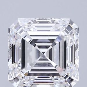 3.22 Carat Asscher Cut Lab Diamond