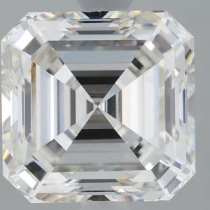 2.70 Carat Asscher Cut Lab Diamond