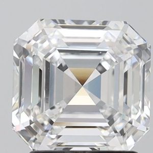 2.40 Carat Asscher Cut Lab Diamond