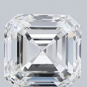 2.00 Carat Asscher Cut Lab Diamond