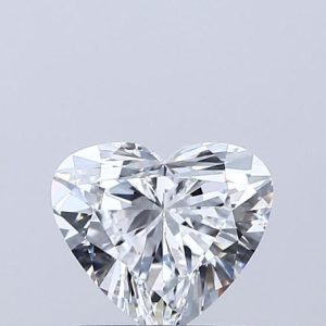 1.00 Carat Heart Cut Lab Diamond