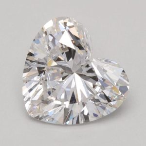 1.71 Carat Heart Cut Lab Diamond