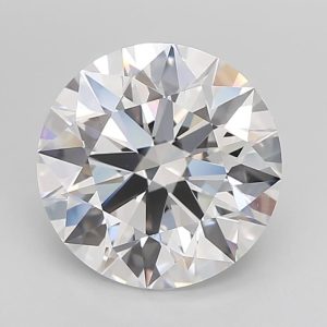 6.18 Carat Round Cut Lab Diamond