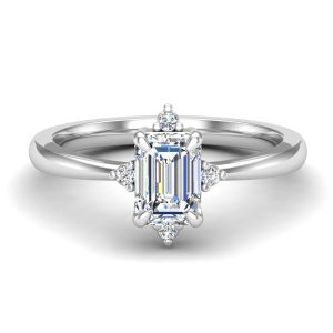 Halo Engagement Ring