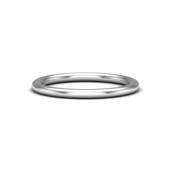 Emery Wedding Band Platinum (Setting Price)