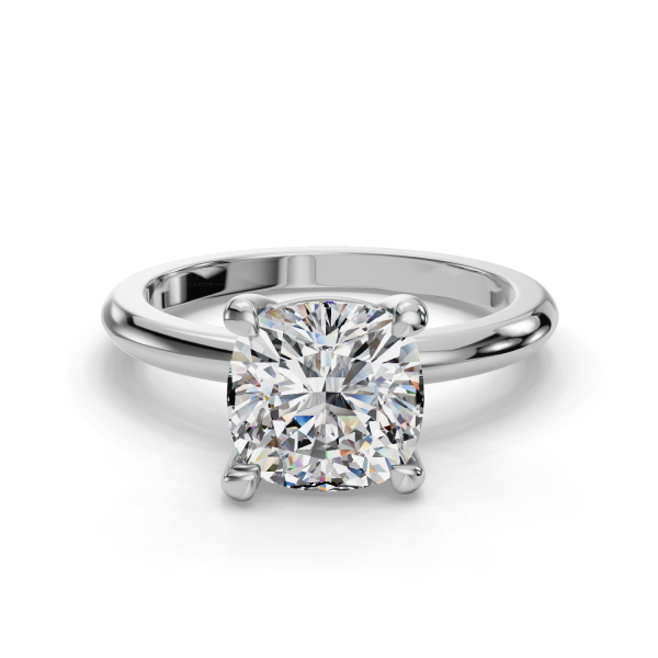 3 Ct. Bella Solitaire Engagement Ring - Platinum