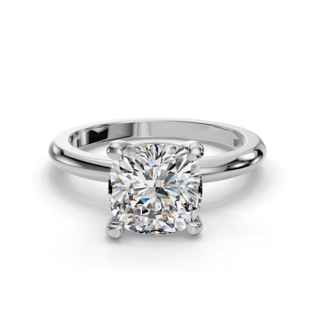 2.5 Ct. Bella Solitaire Engagement Ring - Platinum
