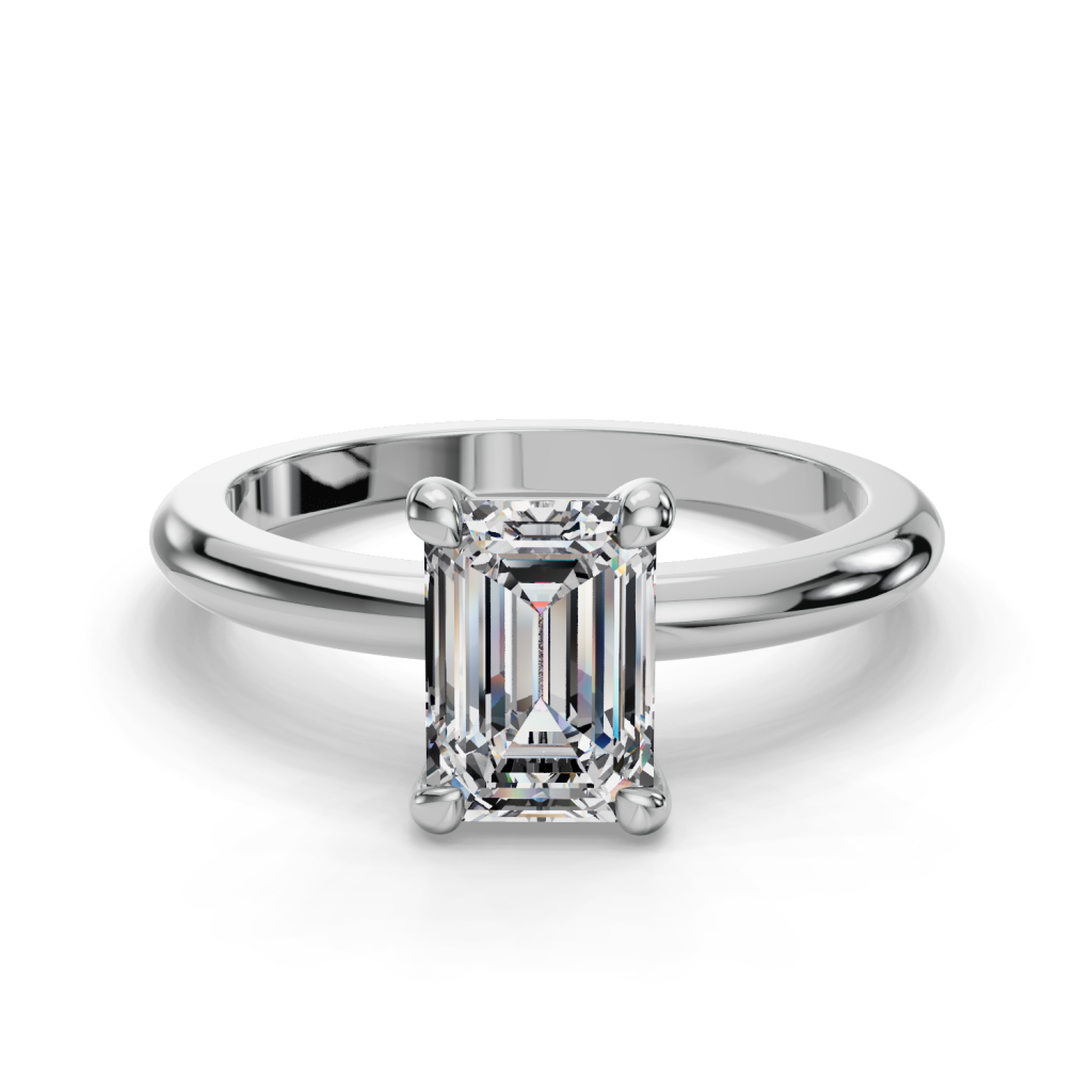 3 Ct. Bella Solitaire Engagement Ring - Platinum
