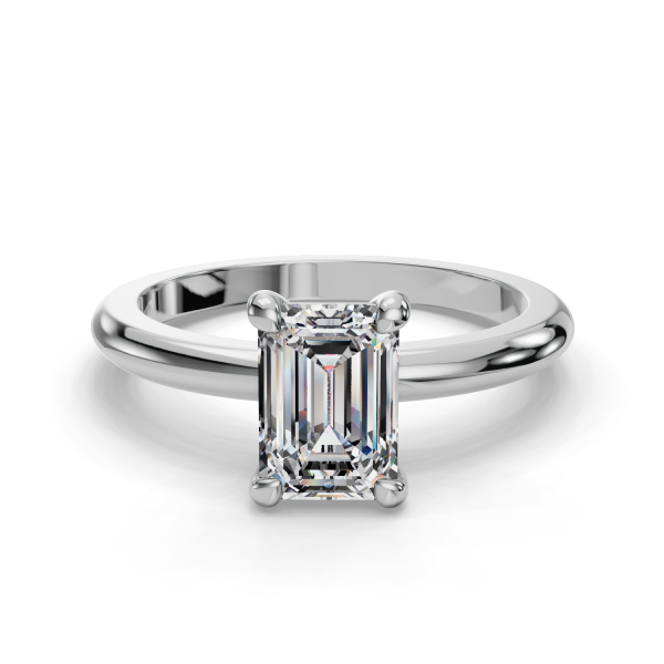 3 Ct. Bella Solitaire Engagement Ring - Platinum