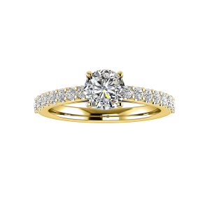 Alani Engagement Ring - 18K Yellow Gold (Setting Price)