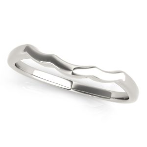 Oksana Wedding Band Platinum (Setting Price)