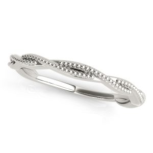 Leena Wedding Band Platinum (Setting Price)