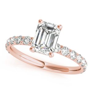 Side-Stone Engagement Ring