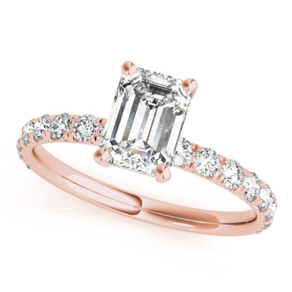 Side-Stone Engagement Ring