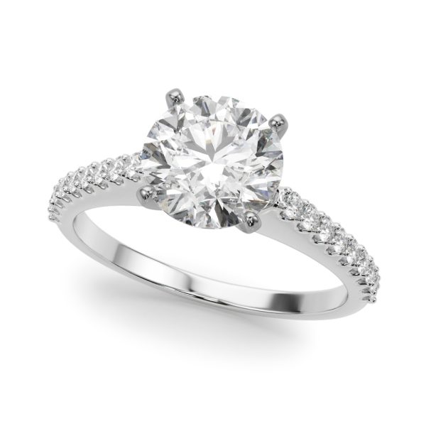 Alice Pav? Diamond Engagement Ring - Platinum (Setting Price)