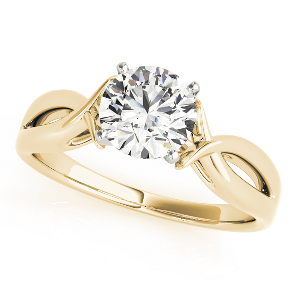 Alix Solitaire Engagement Ring - 18K Yellow Gold (Setting Price)