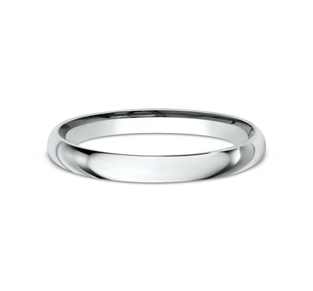 Classic Comfort-Fit  (2mm)Wedding Band Platinum (Setting Price)