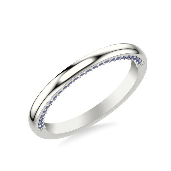 Lennox High Polished Wedding Band Platinum (Setting Price)