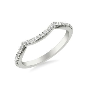 Kaitlyn Diamond Wedding Band Platinum (Setting Price)