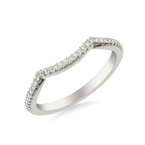 Kaitlyn Diamond Wedding Band Platinum (Setting Price)