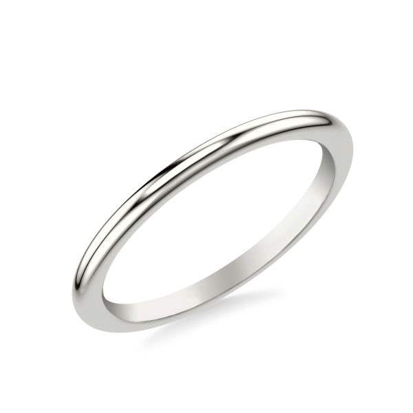 Dido High-Polished Wedding Band Platinum (Setting Price)