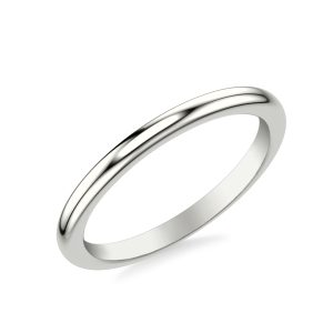 Molly High-Polished Wedding Band Platinum (Setting Price)