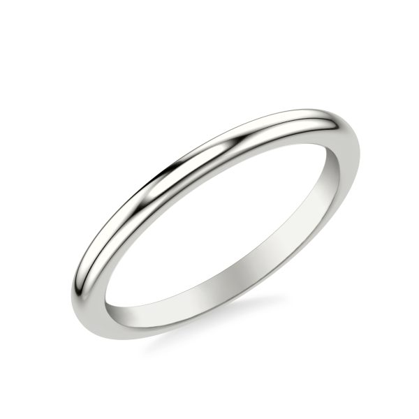 Molly High-Polished Wedding Band Platinum (Setting Price)