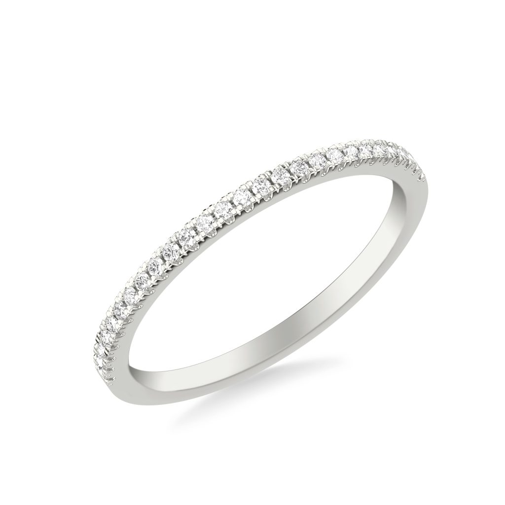 Callista Pav? Diamond Wedding Band Platinum (Setting Price)