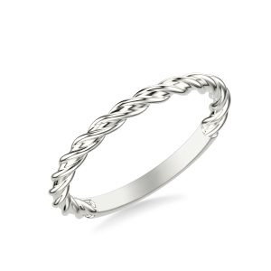 Sasha High-Polished Twist Wedding Band Platinum (Setting Price)