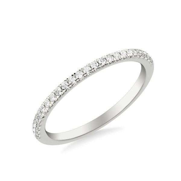 Leyton Pav? Diamond Wedding Band Platinum (Setting Price)