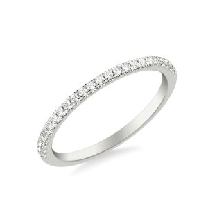 Rayleigh Pav? Diamond Wedding Band Platinum (Setting Price)