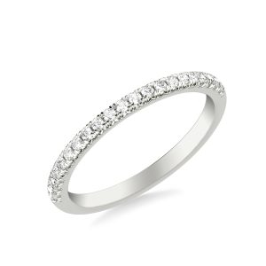 Blanche Pav? Diamond Wedding Band Platinum (Setting Price)