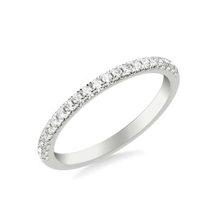 Cherry Pav? Diamond Wedding Band Platinum (Setting Price)