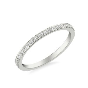 Shelley Pav? Wedding Band Platinum (Setting Price)